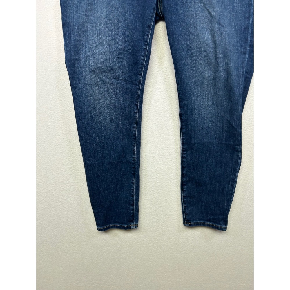 Classic Minimalist J.Crew Womens 33 Blue 9" Mid-Rise Skinny Jeans - Picture 9 of 10
